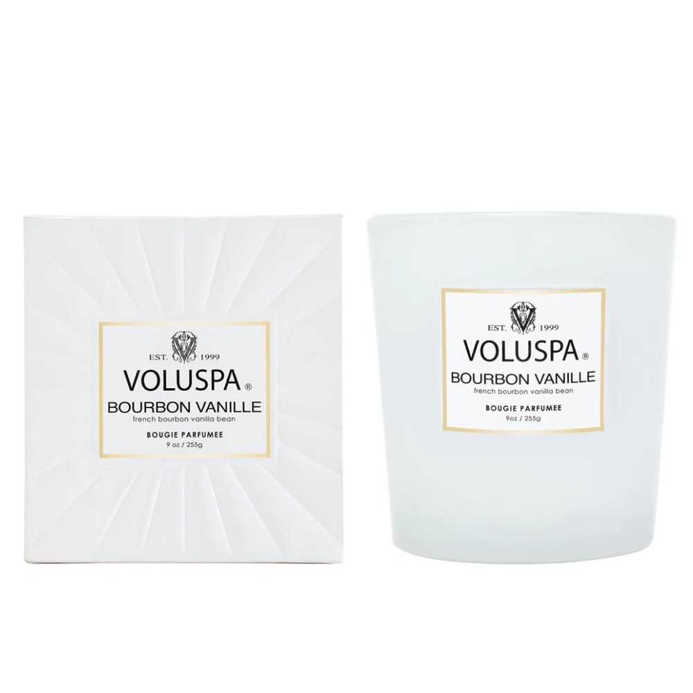 VOLUSPA BOURBON VANILLE CLASSIC CANDLE